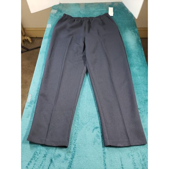 Jeno Newman Pants Jeans Sz 16 Womens Blue Pull on Elastic Waist Stretch NWT - Picture 1 of 12